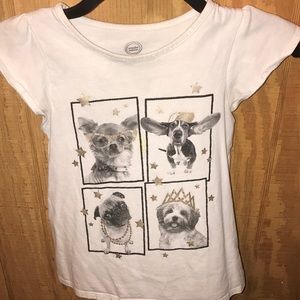 Short sleeve girls shirt